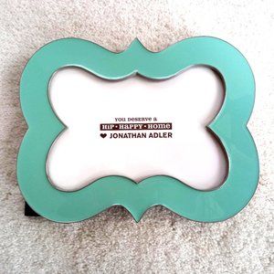 🆕 JONATHAN ADLER Enamel Photo Frame - Green Enamel - Never Used